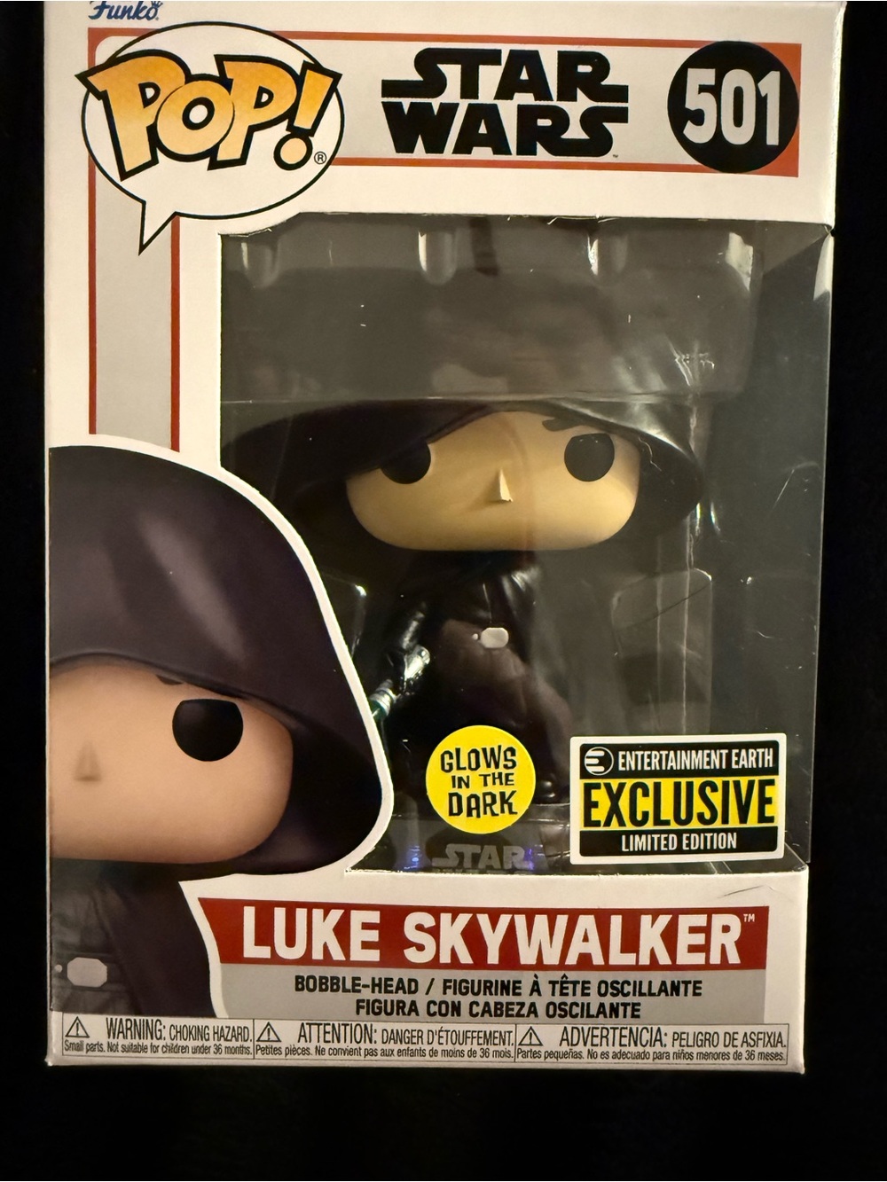 Funko Pop Star Wars 501 Luke Skywalker Limited Edition